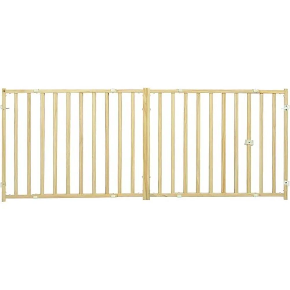 Home for Pets Extra-Wide Wooden Dog Gate, 24